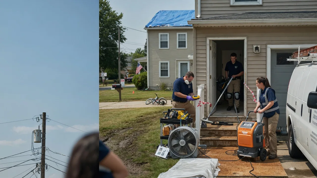 Water Damage Repair in Dahlen, ND near me
